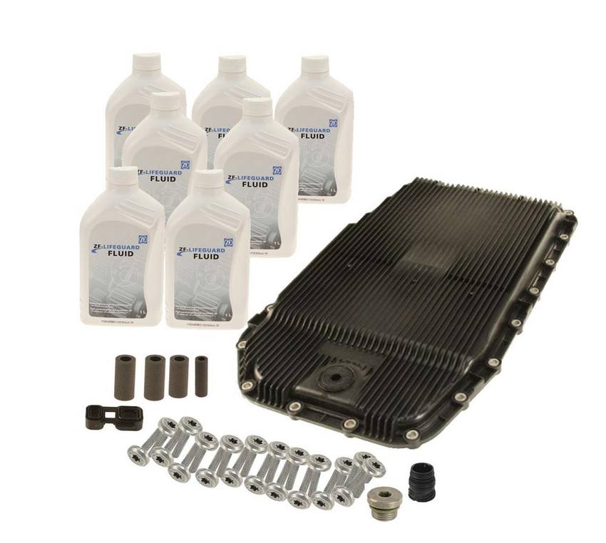 BMW Automatic Transmission Oil Pan and Filter Kit 83222220445 - ZF 3084741KIT